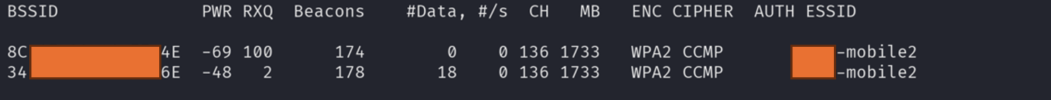 Target network screenshot