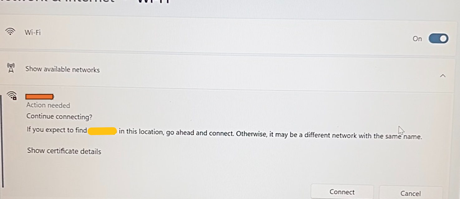 Authenticated rogue AP